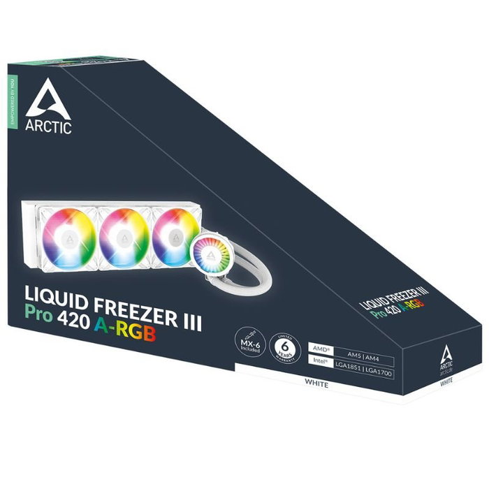 ARCTIC Liquid Freezer III Pro 420 A-RGB (White) ARCTIC Liquid Freezer III Pro 420 A-RGB (White)